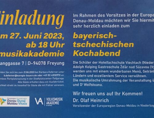 Eine gelungene Veranstaltung der Europaregion Donau – Moldau